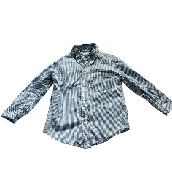 CARTERS Long Sleeve Button Down Shirt - Picture 1 of 3